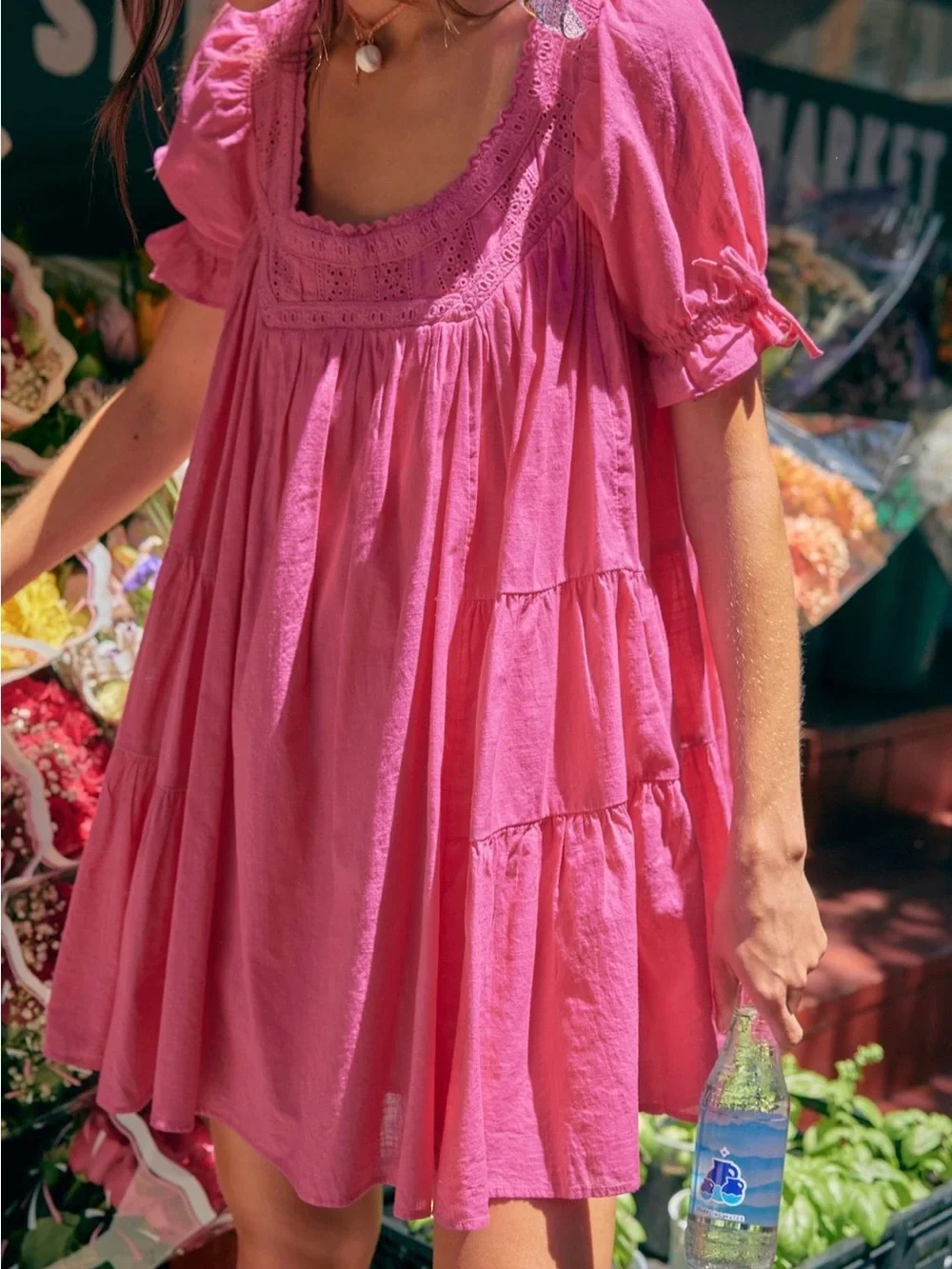 Free People Sandy Shores Babydoll Dress - Picture 3 of 7